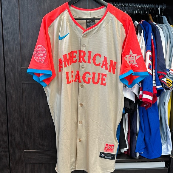 Jose Altuve American League Nike 2024 MLB All-Star Game Elite Authentic Jersey - Picture 1 of 7